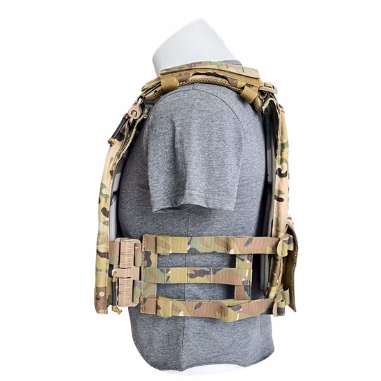 Multicam Chaleco Tactico Molle Quick Release Protective Bullet Proof Vest for Tactical Vest