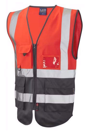 Customize Outdoor Protective Workwear Construction Worker Reflective Road Safety Vest