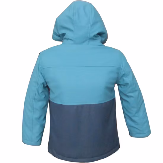 Kids PU Winter Jacket Outdoor Coat