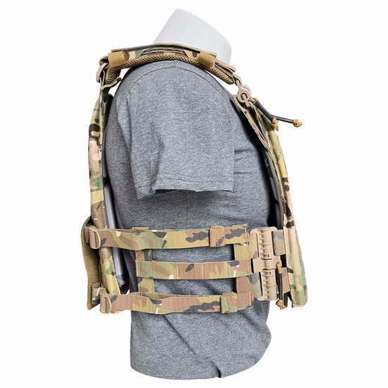 Multicam Chaleco Tactico Molle Quick Release Protective Bullet Proof Vest for Tactical Vest